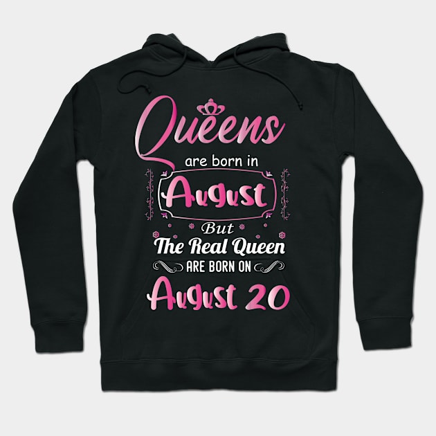 Queens are born in august - august birthday gift - august birthday - birthday gift for women, gifrls, daughter, girlfriend - queen birthday Hoodie by Mosklis